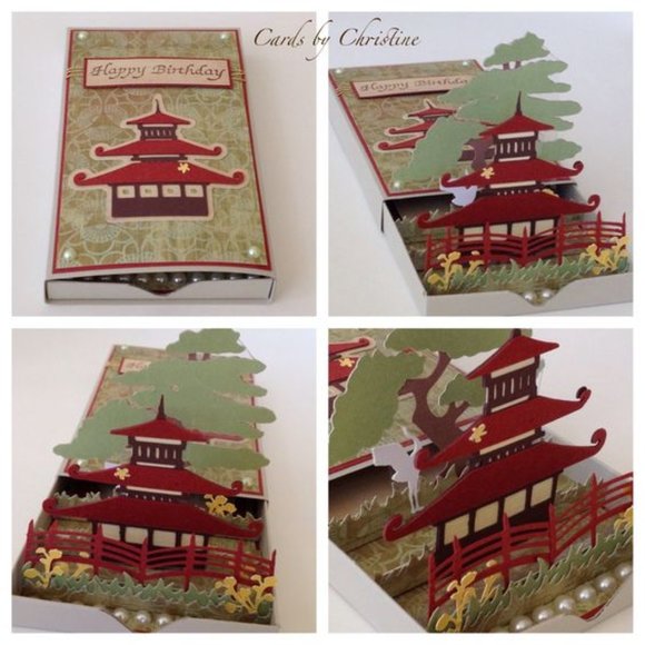 Cricut PAGODA shape (Asian theme) - Picture 7 of 16